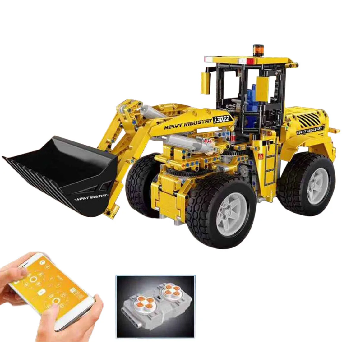 1572Pcs APP 2.4G Remote Control DIY Assembly Bulldozer Building Blocks Construction Model Toy Educational Toy Gift For Kid Adult
1572Pcs APP 2.4G Remote Control DIY Assembly Bulldozer Building Blocks Construction Model Toy Educational Toy Gift For Kid Adult