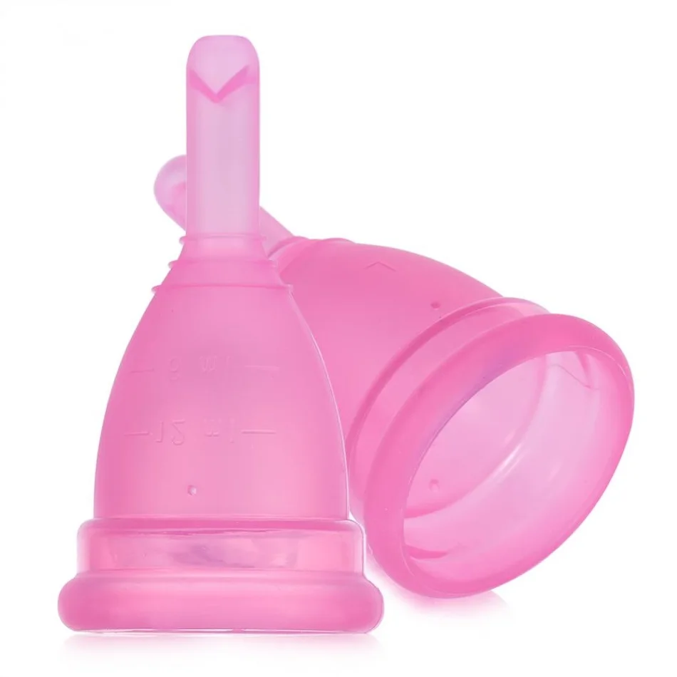 Фото Женская силиконовая чаша для менструального цикла многоразовая - купить