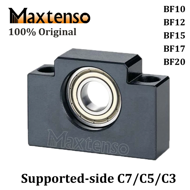 MAXTENSO Professional Support Unit BF10 BF12 BF15 BF17 BF20 supported-side C3 C5 C7 for ballscrew Premium end set
MAXTENSO Professional Support Unit BF10 BF12 BF15 BF17 BF20 supported-side C3 C5 C7 for ballscrew Premium end set