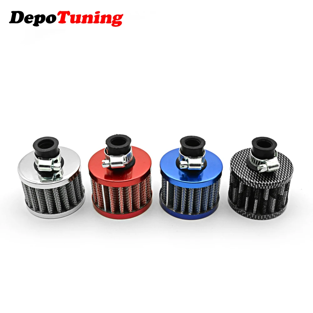 DepoTuning Universal Interface Motorcycle Air Filters 12mm Sliver Car Cone Cold Air Intake Filter Turbo Vent Crankcase Breather
DepoTuning Universal Interface Motorcycle Air Filters 12mm Sliver Car Cone Cold Air Intake Filter Turbo Vent Crankcase Breather