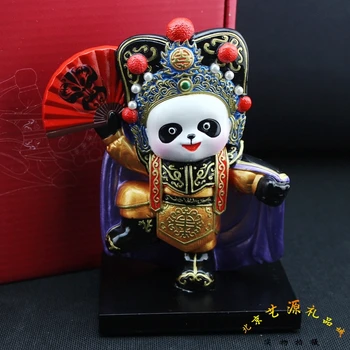 

2017 BEIJING TOURISM GIFTS CRAFTS CERAMICS OPERA FACE KUNG FU PANDA ORNAMENTS GIFTS FOR FRIENDS PARTY FAVOR