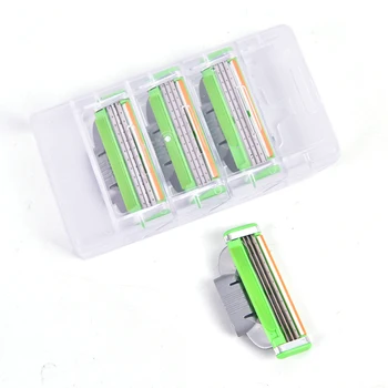 4pcs Men Face Shaving Razors Blades Male Manual Razor Blades For Standard Beard 3 Layers Shaver Trimmer Blades
4pcs Men Face Shaving Razors Blades Male Manual Razor Blades For Standard Beard 3 Layers Shaver Trimmer Blades