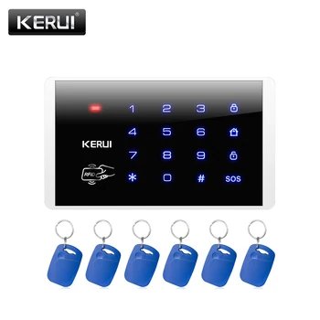 KERUI Wireless Keypad RFID Disarm Alarm System Touch Screen Keyboard For Kerui Home Security Alarm System
KERUI Wireless Keypad RFID Disarm Alarm System Touch Screen Keyboard For Kerui Home Security Alarm System