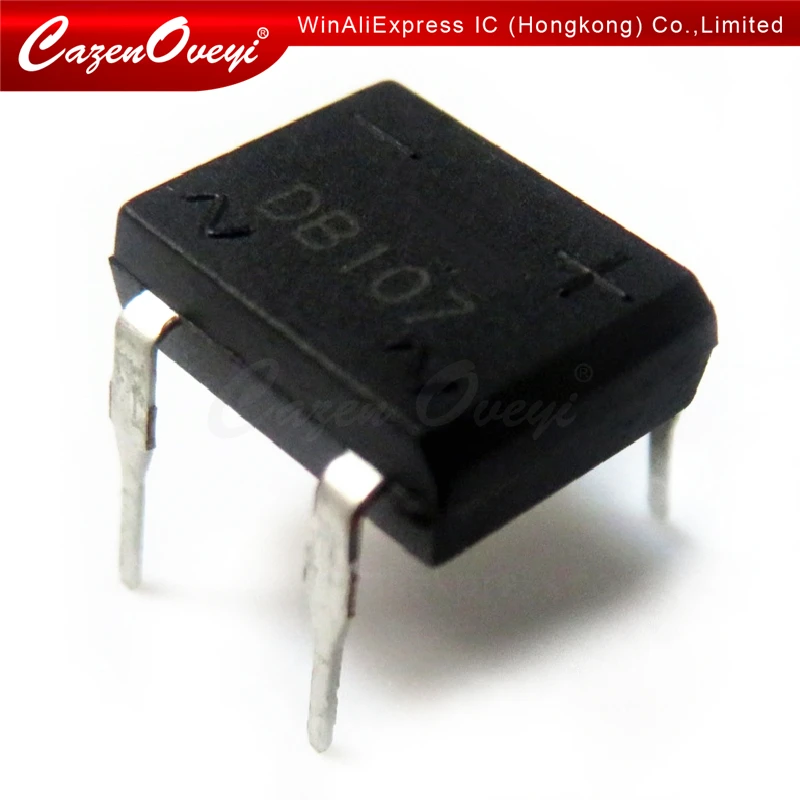 

20pcs/lot DB107G DB107 1A 1000V DIP-4 In Stock