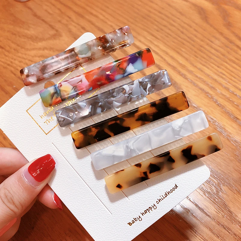 2019 Women Girls Acrylic Alloy Leopard Rectangle Ornament Hair Clips Tin Foil Sequins Hairpins Barrettes Female Hair Accessories
2019 Women Girls Acrylic Alloy Leopard Rectangle Ornament Hair Clips Tin Foil Sequins Hairpins Barrettes Female Hair Accessories
