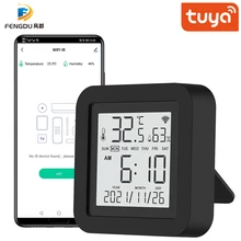 IR REMOT CONTROL Tuya Temperature Humidity Sensor Date Display Alexa Go Remote Smart Air Conditioner Controller Wifi
IR REMOT CONTROL Tuya Temperature Humidity Sensor Date Display Alexa Go Remote Smart Air Conditioner Controller Wifi