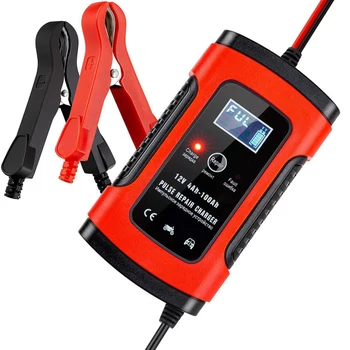 Car Battery Charger, Battery Charger & Maintainer, 6A 12V Fully Automatic Battery Charger with LCD Sn, Used To Charge, Maint
Car Battery Charger, Battery Charger & Maintainer, 6A 12V Fully Automatic Battery Charger with LCD Sn, Used To Charge, Maint