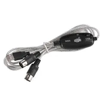 Midi Interface Naar Usb Kabel Converter Connector Pc Naar Synthesizer Keyboard Instrument Kabel Adapter for Thuis Muziek Studio
Midi Interface Naar Usb Kabel Converter Connector Pc Naar Synthesizer Keyboard Instrument Kabel Adapter for Thuis Muziek Studio