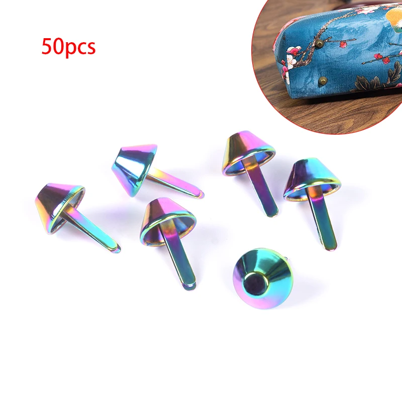 50x Purse Feet, Metal Rainbow Color Metal Purse Feet, DIY 15mm Metal Craft Feet,Metal Purse Stud for Handbag
50x Purse Feet, Metal Rainbow Color Metal Purse Feet, DIY 15mm Metal Craft Feet,Metal Purse Stud for Handbag