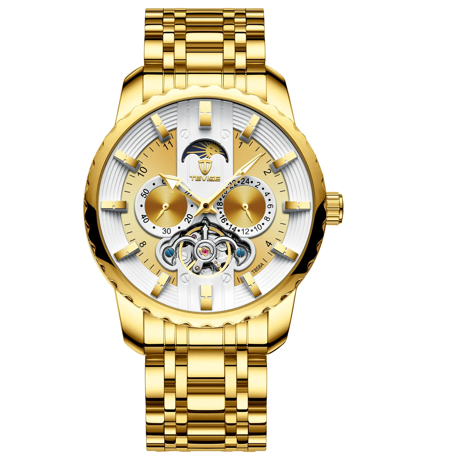 Switzerland TEVISE Twiss 2019 New Style Watch Men Fully Automatic Machinery Waterproof Watch
Switzerland TEVISE Twiss 2019 New Style Watch Men Fully Automatic Machinery Waterproof Watch