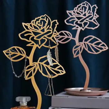 Home Decor Freestanding Bedroom With Tray Display Rack Rose Shape Jewelry Stand Earrings Rings Bracelets Jewelry Organizer
Home Decor Freestanding Bedroom With Tray Display Rack Rose Shape Jewelry Stand Earrings Rings Bracelets Jewelry Organizer