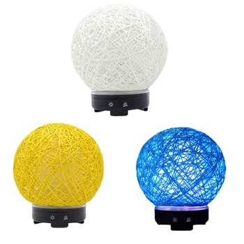 Creative Handmade Rattan Ball Ultrasonic Aromatherapy Machine Air Humidifier with LED Night Light Timing Spray Function EU Plug
Creative Handmade Rattan Ball Ultrasonic Aromatherapy Machine Air Humidifier with LED Night Light Timing Spray Function EU Plug