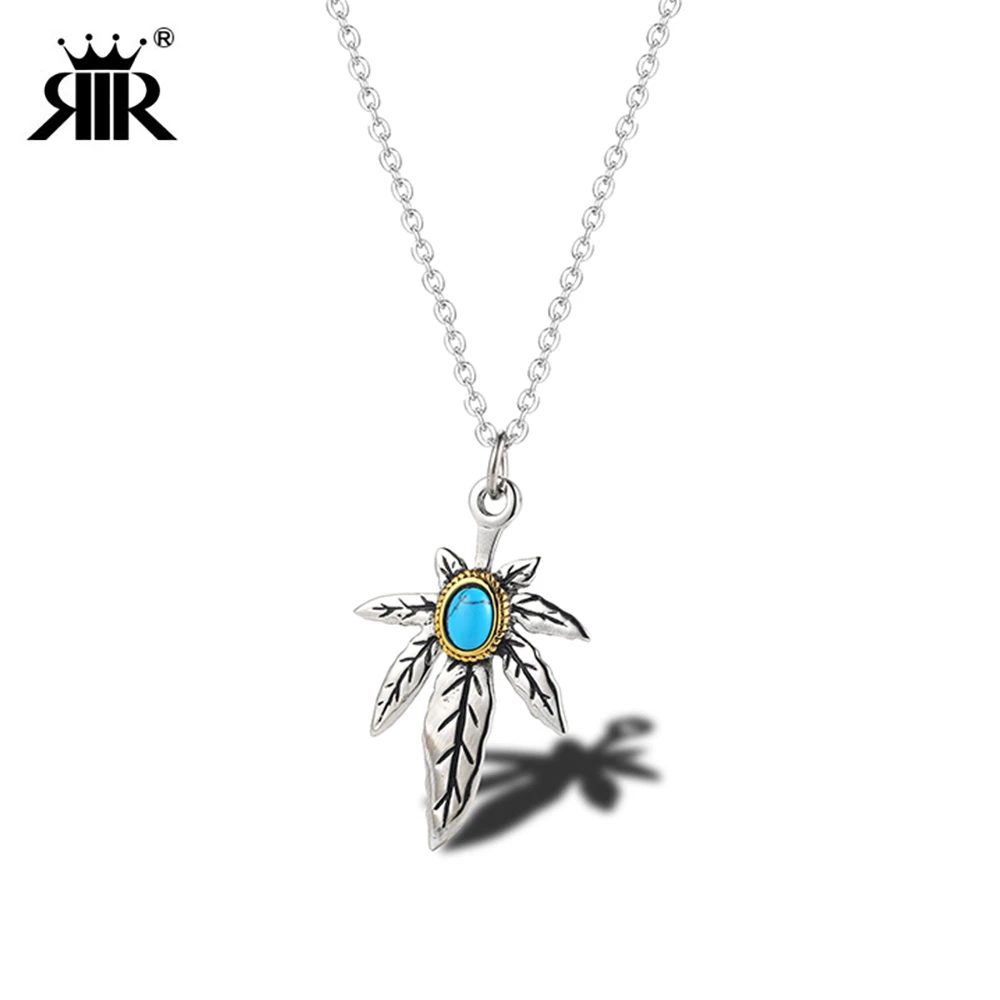RIR Large Turquoises Head Maple Leaf Pendant Necklace Nature Forest Plant Cannabis Leaf Maple Leaf Metal Pendant
RIR Large Turquoises Head Maple Leaf Pendant Necklace Nature Forest Plant Cannabis Leaf Maple Leaf Metal Pendant