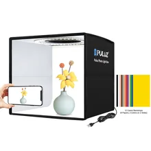 Folding Portable Studio Box with LED Light Photography Tabletop Shooting Light Tent with 12 Colors Backdrops, 25 x 25 x 25cm
Folding Portable Studio Box with LED Light Photography Tabletop Shooting Light Tent with 12 Colors Backdrops, 25 x 25 x 25cm