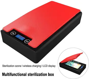 Portable UV Smart Phone Sterilizer Multi Functional Sterilizer Cleaner Disinfector with LCD Screen for iOS Android Smart Phone
Portable UV Smart Phone Sterilizer Multi Functional Sterilizer Cleaner Disinfector with LCD Screen for iOS Android Smart Phone