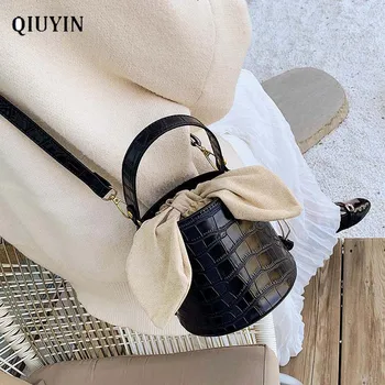 Qiuyin Luxury Brand Summer Bag Fashion Pu Women's/female Shoulder Bag Leather Crossbody Cute Purse No Zip Bucket Purse Handbag 
Qiuyin Luxury Brand Summer Bag Fashion Pu Women's/female Shoulder Bag Leather Crossbody Cute Purse No Zip Bucket Purse Handbag