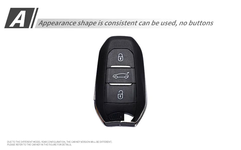 Shell Cover Holder Car Key Fob Case 5008 DS5 DS6 For Peugeot 208 DS3 For Citroen C4 C5 X7 C4L C6 C3-XR 3008 4008 Accessories