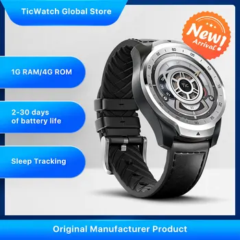 TicWatch Pro Smart Watch Global Version with Wear OS by Google for iOS& Android NFC Payment GPS Waterproof Bluetooth Smartwatch
TicWatch Pro Smart Watch Global Version with Wear OS by Google for iOS& Android NFC Payment GPS Waterproof Bluetooth Smartwatch