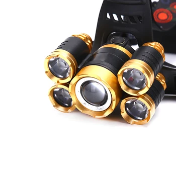 80000LM 18650 Headlamp HeadLight 5LED Zoom Rechargeable Torch Without Charger Battery Hot
80000LM 18650 Headlamp HeadLight 5LED Zoom Rechargeable Torch Without Charger Battery Hot