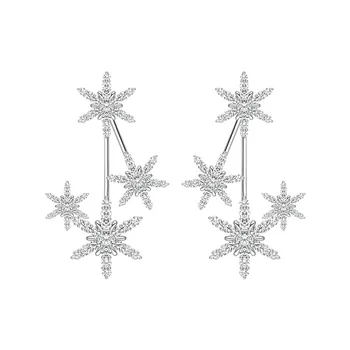 S925 pure silver micro inlay dream snow Earrings female temperament retro Earrings accessories
S925 pure silver micro inlay dream snow Earrings female temperament retro Earrings accessories