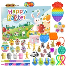 Easter Advent Calendar Sensory Squeeze Fidgets Toys Set Countdown Calendars with Push Pop Its Fidgets Pack Easter Party Favor
Easter Advent Calendar Sensory Squeeze Fidgets Toys Set Countdown Calendars with Push Pop Its Fidgets Pack Easter Party Favor