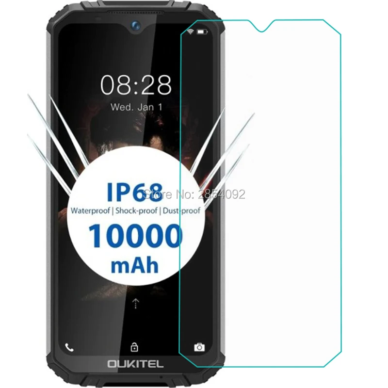 Закаленное стекло для oukitel wp6 ip68 защита экрана защитная пленка телефона wp 6
