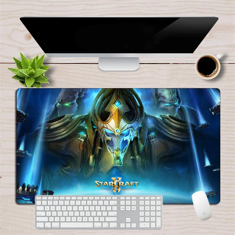 Starcraft Ⅱ Gaming Mousepad Large 70x40cm Washable Locking Edge Durable Mouse pad Gamer Office Computer Cool Notebook Desk Mat
Starcraft Ⅱ Gaming Mousepad Large 70x40cm Washable Locking Edge Durable Mouse pad Gamer Office Computer Cool Notebook Desk Mat