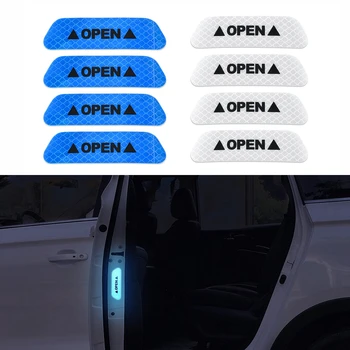 4pcs 4 Colors Safety Mark Car Stickers Car Door Sticker Decal Warning Tape Car Reflective Stickers Reflective Strips Car-styling
4pcs 4 Colors Safety Mark Car Stickers Car Door Sticker Decal Warning Tape Car Reflective Stickers Reflective Strips Car-styling