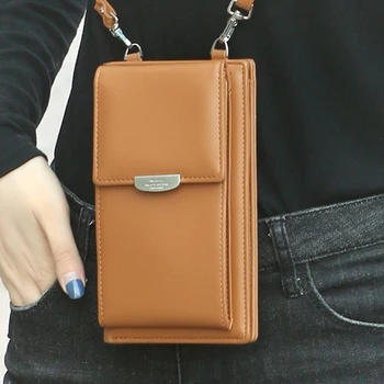 ID Card Pocket Shoulder Bag Diagonal Mobile Phone Bags Personality Multifunction Lady Wallets Large Capacity Messenger Bags
ID Card Pocket Shoulder Bag Diagonal Mobile Phone Bags Personality Multifunction Lady Wallets Large Capacity Messenger Bags