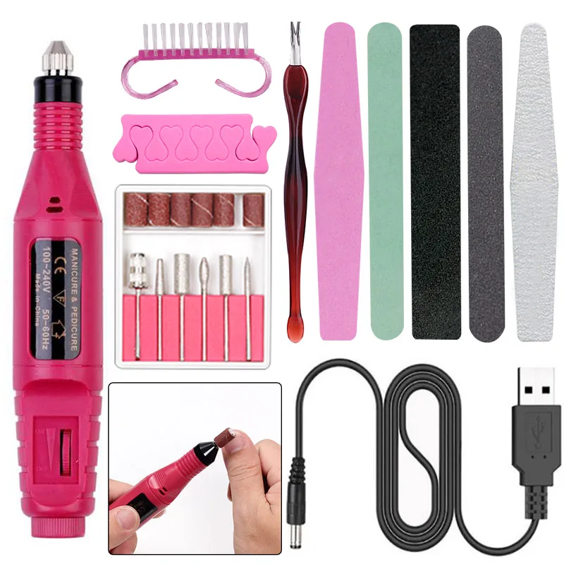 Nail dril bit Set Professional Electric Nail Drill Machine Multiple Drill Manicure Machine Nail Buffer Dead Skin Nail Art Tools
Nail dril bit Set Professional Electric Nail Drill Machine Multiple Drill Manicure Machine Nail Buffer Dead Skin Nail Art Tools