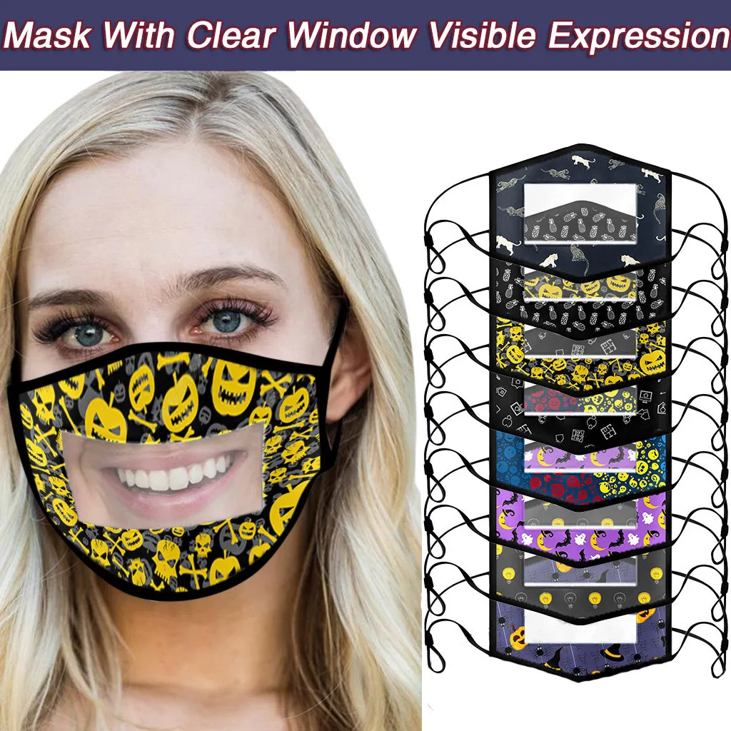 Smile Communicator Respirator With Clear Visible Expression To Effective Communication Lip Reading Halloween Mouth-Muffle
Smile Communicator Respirator With Clear Visible Expression To Effective Communication Lip Reading Halloween Mouth-Muffle