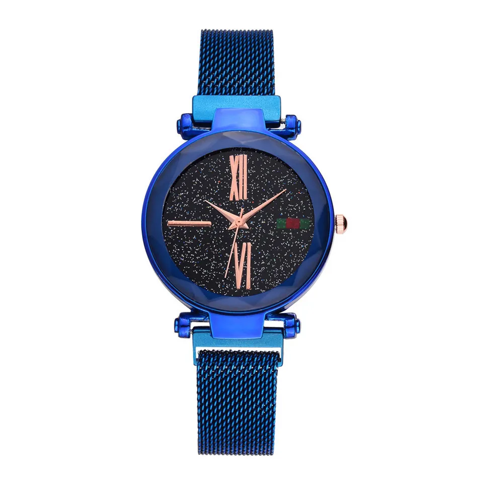 Douyin Hot Selling Rome Star Quartz Watch Milan with Lazy Watch Magnet Watch Strap Magnet Watch Women's