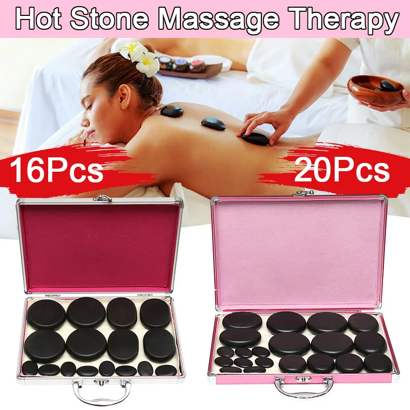 16Pcs/20Pcs Men Women Hot Stone Massage Rocks Professional Set Stone SPA Massage with Heating Box Set for Personal Care
16Pcs/20Pcs Men Women Hot Stone Massage Rocks Professional Set Stone SPA Massage with Heating Box Set for Personal Care