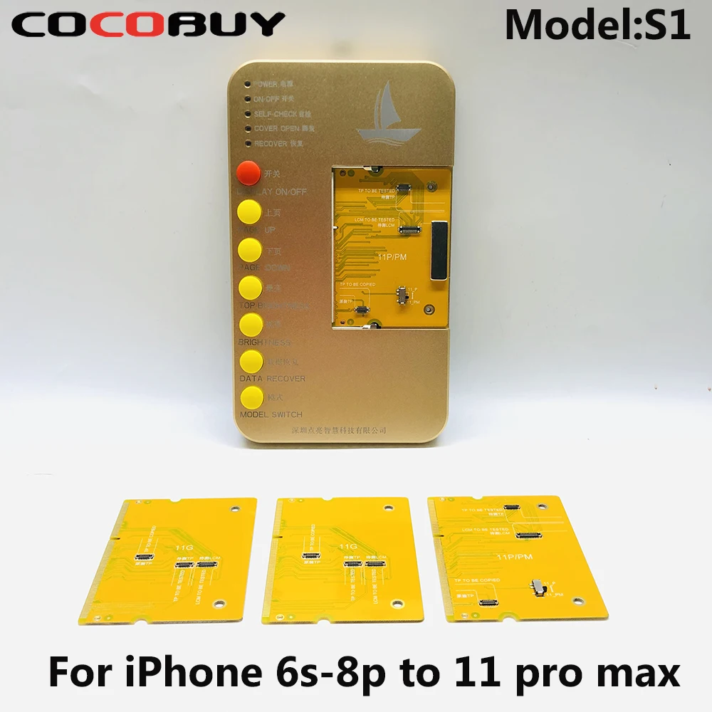 Free Shipping LCD Display Digitizer Tester For iPhone LCD Screen 3D Touch Panel Light sensor /true tone repair viration recovery
Free Shipping LCD Display Digitizer Tester For iPhone LCD Screen 3D Touch Panel Light sensor /true tone repair viration recovery