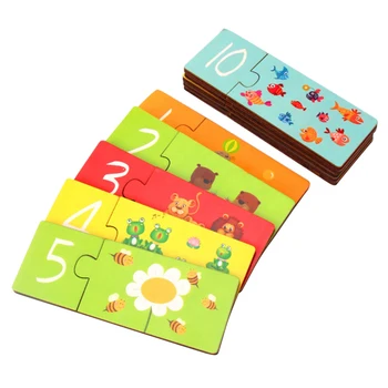 10pcs/Set Wooden Number Animal Matching Cards Kids Baby Learning Educational Montessori Education Table Game Toys
10pcs/Set Wooden Number Animal Matching Cards Kids Baby Learning Educational Montessori Education Table Game Toys