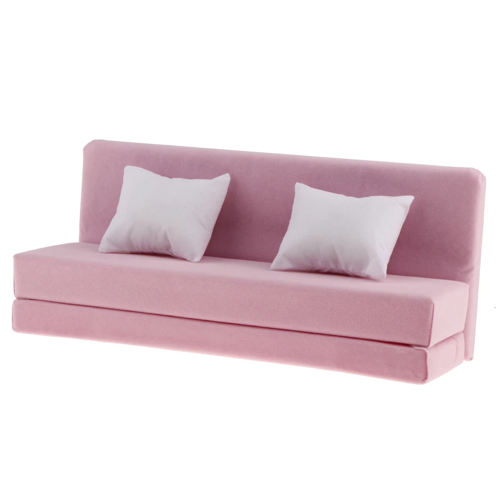 1/6 Scale Long Sofa Furniture with Cushions for 12'' Action Figure Gray Couch Furniture for Hot Toys Sideshow Figure 1/6 Scale Long Sofa Furniture with Cushions for 12'' Action Figure Gray Couch Furniture for Hot Toys Sideshow Figure