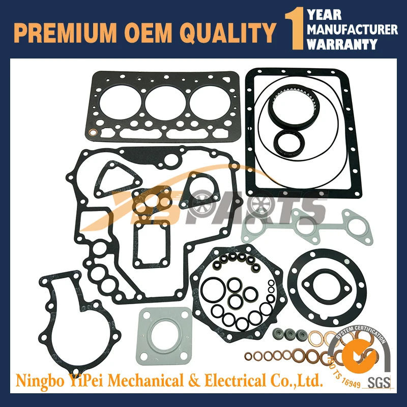 Полная прокладка D600 с прокладкой головки цилиндра для трактора Kubota G5200H 
Полная прокладка D600 с прокладкой головки цилиндра для трактора Kubota G5200H