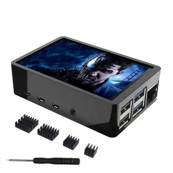 Touch Screen 3.5 Inch Display 320 x 480 Resolution TFT Monitor LCD with Case Heatsink Touch Pen for Raspberry Pi 4/4B
Touch Screen 3.5 Inch Display 320 x 480 Resolution TFT Monitor LCD with Case Heatsink Touch Pen for Raspberry Pi 4/4B