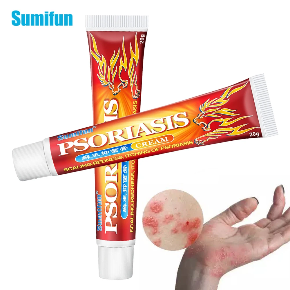 

1/2/3pc Sumifun Eczema Cream Psoriasis Antibacterial Dermatitis Pruritus Eczematoid Chinese Herbal Anti-itching Medical Ointment