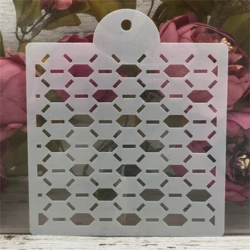 1Pcs 6inch Hexagon Line DIY Layering Stencils Wall Painting Scrapbook Coloring Embossing Album Decorative Card Template
1Pcs 6inch Hexagon Line DIY Layering Stencils Wall Painting Scrapbook Coloring Embossing Album Decorative Card Template