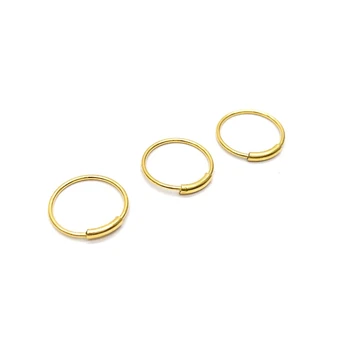 16pcs/set 925 Sterling Silver Nose Ring 22 G piercing nose hoop body jewelry 
16pcs/set 925 Sterling Silver Nose Ring 22 G piercing nose hoop body jewelry
