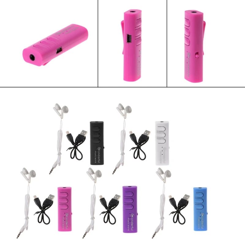 MX-309B Mini USB Clip Design Support 32GB Micro SD TF Card Digital Music MP3 Player
MX-309B Mini USB Clip Design Support 32GB Micro SD TF Card Digital Music MP3 Player