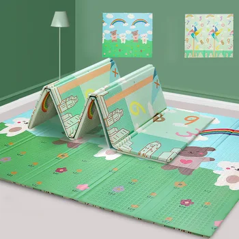 Foldable Waterproof Portable Baby Play Mat Multifunction Floor Toddler Infant Carpet Reversible Carpet Double-Sided Crawling Mat
Foldable Waterproof Portable Baby Play Mat Multifunction Floor Toddler Infant Carpet Reversible Carpet Double-Sided Crawling Mat