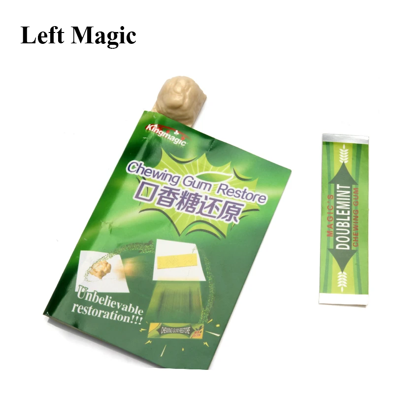 Chewing Gum Restore Magic Trick Magic Novelty Gag Mentalism Illusion Close Up Magic Toy Easy To Do Funny Gadgets 
Chewing Gum Restore Magic Trick Magic Novelty Gag Mentalism Illusion Close Up Magic Toy Easy To Do Funny Gadgets