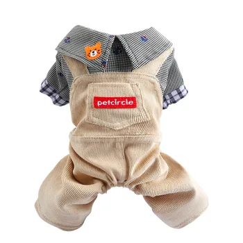 Autumn Winter Overalls for Chihuahua Teddy Small Large Dogs Cats Pet Leisure Jumpsuits Clothes College Style Four-legged Rompers
Autumn Winter Overalls for Chihuahua Teddy Small Large Dogs Cats Pet Leisure Jumpsuits Clothes College Style Four-legged Rompers