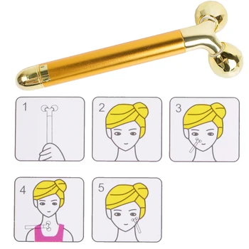 Y-Shape Golden High Frequency Vibration Face Slim Shaping Wrinkle Remover Skin Lifting Energy Massager Roller Stick Massage Tool
Y-Shape Golden High Frequency Vibration Face Slim Shaping Wrinkle Remover Skin Lifting Energy Massager Roller Stick Massage Tool