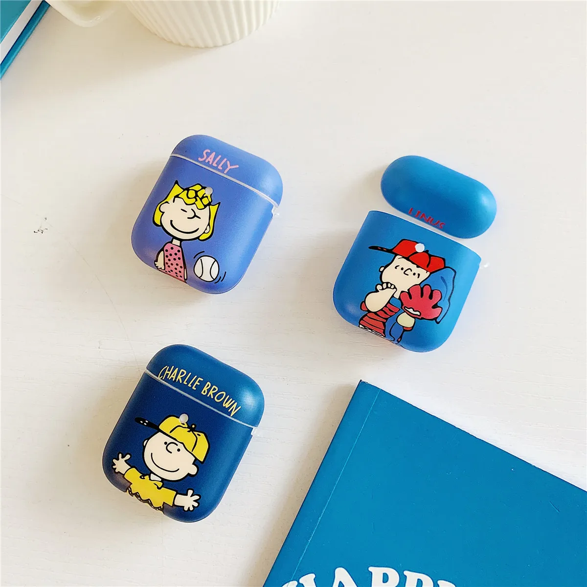 Cute Cartoon Japanese Anime Charlie Brown Earphone Accessories Set Silicone Case For Airpods 1 2 Charging Wireless Bluetooth
Cute Cartoon Japanese Anime Charlie Brown Earphone Accessories Set Silicone Case For Airpods 1 2 Charging Wireless Bluetooth