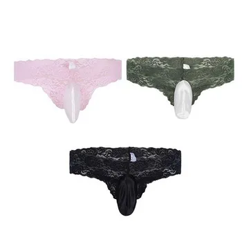 Men Sexy Lingerie Lace Floral Bikini Briefs Bulge Pouch Underpants Lingerie Plus Size Sexy Mens Underwear Ropa Interior Hombre 2
Men Sexy Lingerie Lace Floral Bikini Briefs Bulge Pouch Underpants Lingerie Plus Size Sexy Mens Underwear Ropa Interior Hombre 2