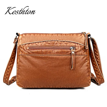 Women Handbags Soft Single Shoulder Bags Quality Crossbody Bags Luxury Washed Leather Designer Vintage Ladies Famous Brand 
Women Handbags Soft Single Shoulder Bags Quality Crossbody Bags Luxury Washed Leather Designer Vintage Ladies Famous Brand