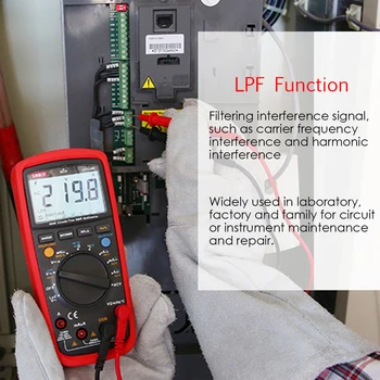 UT139E True RMS Multimeters Multi-functional Digital Multimeter with Backlight LCD Display Measuring AC Voltage Current Tester
UT139E True RMS Multimeters Multi-functional Digital Multimeter with Backlight LCD Display Measuring AC Voltage Current Tester